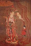 unknow artist, Guanyin as-guide of the souls, from Dunhuna